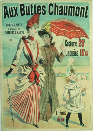 Aux Buttes Chaumont poster